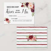 Hoeveel kussen voor de binnenkort te worden Mrs. Plaatskaartje (Voorkant / Achterkant)