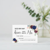 Hoeveel kussen voor de binnenkort te worden Mrs. Plaatskaartje (Staand voorkant)