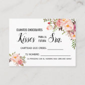 Hoeveel kussen voor de binnenkort te worden Mrs. Plaatskaartje (Achterkant)