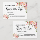 Hoeveel kussen voor de binnenkort te worden Mrs. Plaatskaartje (Voorkant / Achterkant)