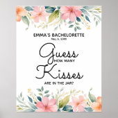 hoeveel kussen zitten er in het potje douche spel poster (Voorkant)