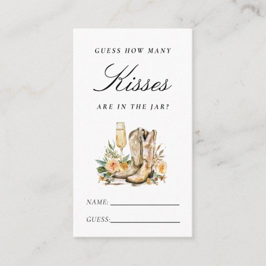 Hoeveel kussenlaarzen en bubbelig Vrijgezellenfees Informatiekaartje (Voorkant)