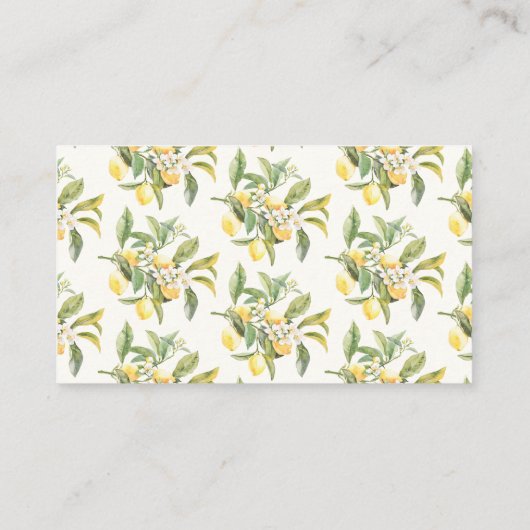 Hoeveel Lemon Drops Enclosure Kaart Plaatskaartje (Achterkant)
