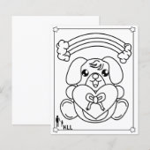 Hoeveel mijn hond van me houdt (Voorkant / Achterkant)