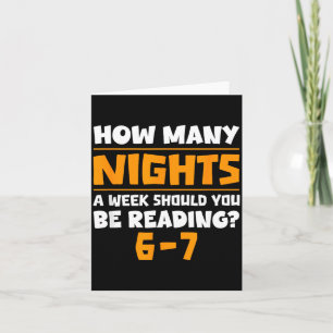 Hoeveel nachten per week moet je 6-7 B lezen Kaart