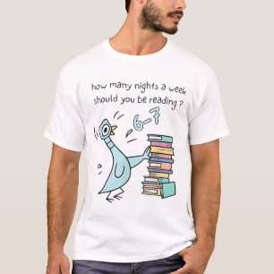 Hoeveel nachten per week moet je 6-7 T lezen T-shirt
