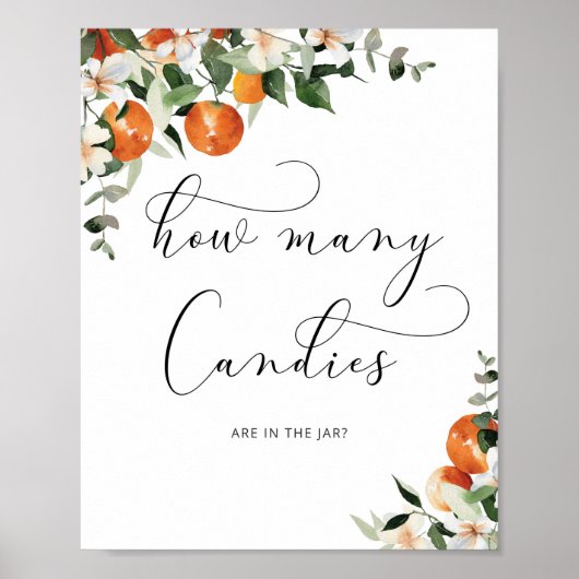 Hoeveel Snoepjes bevinden zich in het Poster van d (Voorkant)