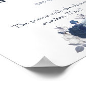 Hoeveel snoepjes Bruidsdouche spelbord Poster (Hoek)