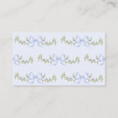 Hoeveel snoepjes Goose Baby shower spel Informatiekaartje (Achterkant)