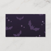 Hoeveel Snoepjes Halloween Baby shower Game Informatiekaartje (Achterkant)