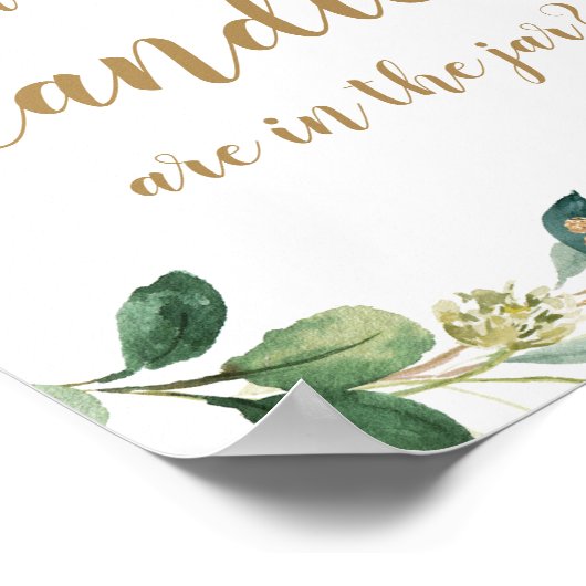 Hoeveel Snoepjes zijn er in de pot? Spelteken Poster (Hoek)