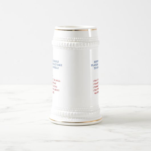 Hoeveel spelers om een Spel te gieten Bierpul (Center)