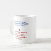 Hoeveel spelers om een Spel te gieten Koffiemok (Voorkant links)