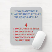 Hoeveel spelers om een Spel te gieten Muismat (Met muis)