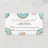 Hoeveel SPrinkles In de Jar Baby shower Game Informatiekaartje (Voorkant)