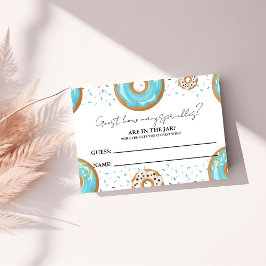 Hoeveel SPrinkles In de Jar Baby shower Game Informatiekaartje