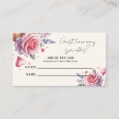 Hoeveel SPrinkles In de Jar Baby shower Game Informatiekaartje (Voorkant)