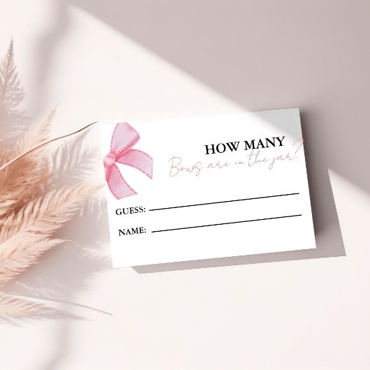 Hoeveel strikken zijn er in het jar vrijgezellenfe informatiekaartje