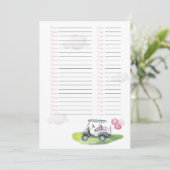 Hoeveel T - shirts Kaart add-on (Staand voorkant)