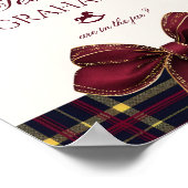 Hoeveel teddy grahams Teddy Bear Red Bow Poster (Hoek)