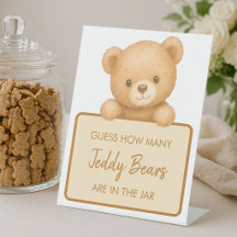 Hoeveel Teddyberen Schattige Bruine Baby Shower Sp
