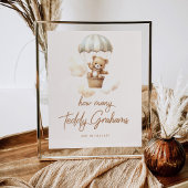 Hoeveel teddygrammen zitten er in de pot? poster