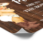 Hoeveel veiligheidsspellen spelen Cowboy Baby show Poster (Hoek)