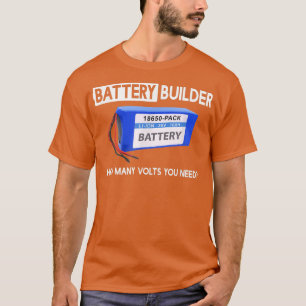 Hoeveel volt hebt u nodig voor een grappige batter t-shirt