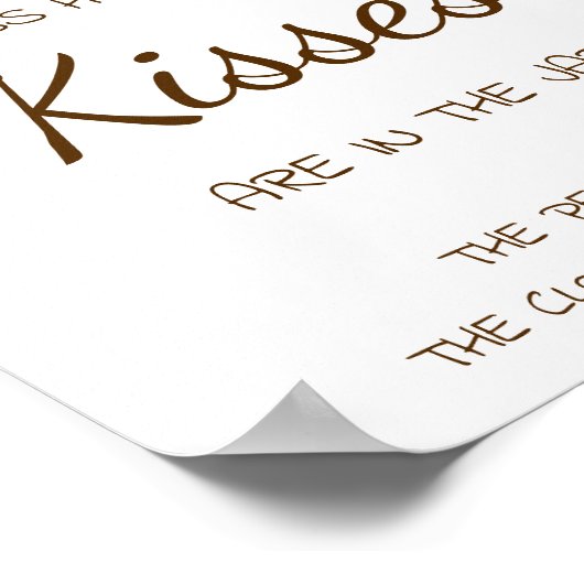 Hoeveel Vrijgezellenfeest van Kisses Marsala is er Poster (Hoek)