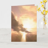 Hoeveel we van hen houden, Sympathiekaart Kaart (Gele Bloem)