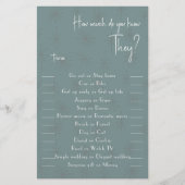 Hoeveel weet je? flyer (Voorkant)