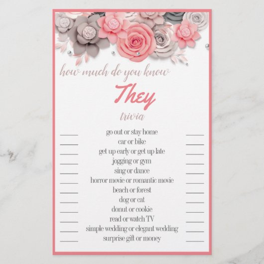 Hoeveel weet jij over They Card Flyer (Voorkant)