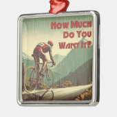 Hoeveel wil je het fietsen metalen ornament (Links)