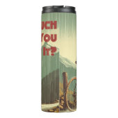 Hoeveel wil je het fietsen thermosbeker (Achterkant)