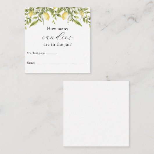 Hoeveel zitten er in de Jar Shower-gamekaart? Informatiekaartje (Voorkant / Achterkant)