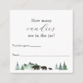 Hoeveel zitten er in de Jar Shower-gamekaart? Informatiekaartje (Voorkant)