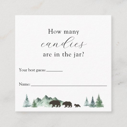 Hoeveel zitten er in de Jar Shower-gamekaart? Informatiekaartje (Voorkant)