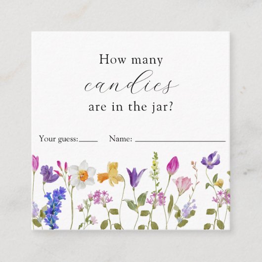 Hoeveel zitten er in de Jar Shower-gamekaart? Informatiekaartje (Voorkant)