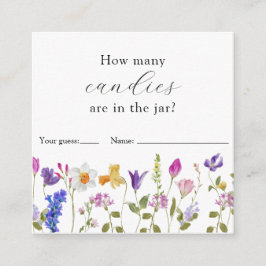 Hoeveel zitten er in de Jar Shower-gamekaart? Informatiekaartje