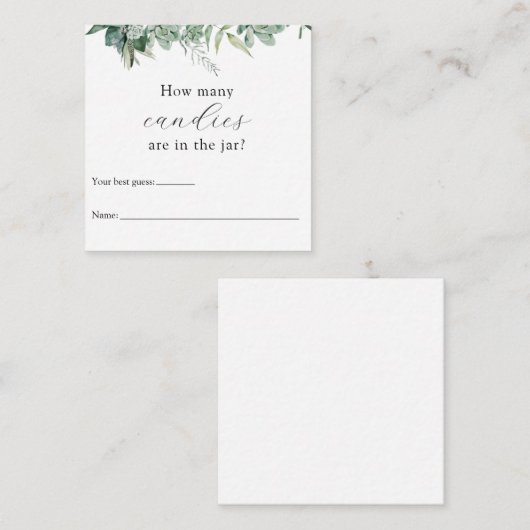 Hoeveel zitten er in de pot Shower Game Enclosure  Informatiekaartje (Voorkant / Achterkant)