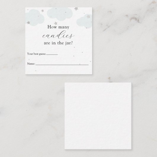 Hoeveel zitten er in de pot Shower Game Enclosure  Informatiekaartje (Voorkant / Achterkant)