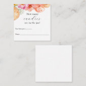 Hoeveel zitten er in het Jar Shower Game? Informatiekaartje (Voorkant / Achterkant)