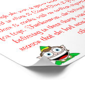 Hoewel ze geloofde in het Poster van Elves (Hoek)