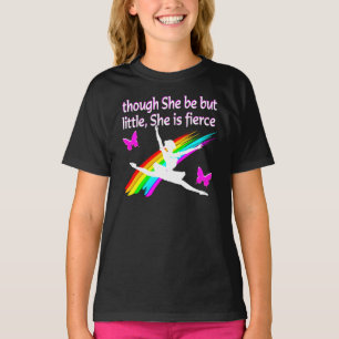 HOEWEL ZE KLEIN IS, IS ZE FEL DANSERSONTWERP T-SHIRT