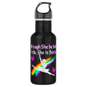 HOEWEL ZE KLEIN IS, IS ZE FEL DANSERSONTWERP WATERFLES  (Voorkant)