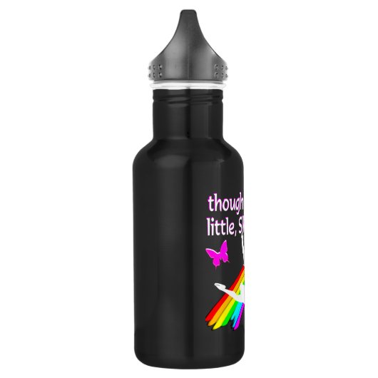 HOEWEL ZE KLEIN IS, IS ZE FEL DANSERSONTWERP WATERFLES  (Links)