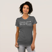 Hoewel ze maar klein is, is ze FEL. Singlet T-shirt (Voorkant volledig)