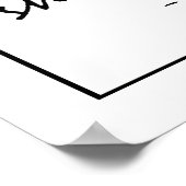 Hoewel ze maar klein is, is ze Fierce Shakespeare Poster (Hoek)