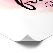 Hoewel ze maar klein is, is ze hevig druk poster (Hoek)