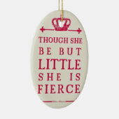 Hoewel ze maar klein is, is ze hevig keramisch ornament (Rechts)